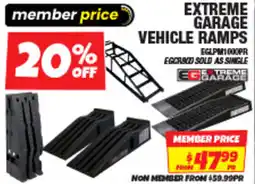 Autobarn Extreme garage vehicle ramps offer