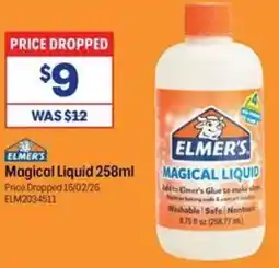 Officeworks Magical Liquid offer