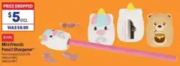 Officeworks Legami mini friends pencil sharpener offer