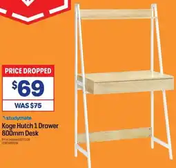 Officeworks Studymate koge hutch offer