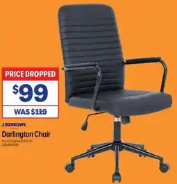 Officeworks J.burrows darlington chair offer
