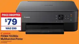 Officeworks Canon pixma ts5360a multifunction printer offer