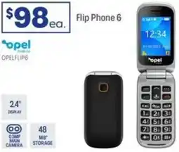 Officeworks Opel flip phone 6 offer