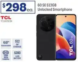 Officeworks Tcl 60 se 512gb offer
