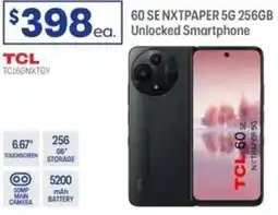 Officeworks Tcl 60 se nxtpaper 5g 256gb offer