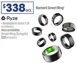 Officeworks Ryze element smart ring offer