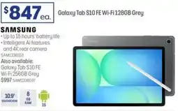 Officeworks Samsung galaxy tab 128gb grey offer