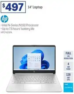 Officeworks Hp 14" laptop offer