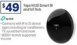 Officeworks Tp-link tapo h110 smart ir and lot hub offer