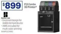 Officeworks Bambu lab p1s combo 3d printer offer