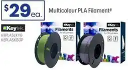 Officeworks Keytek multicolour pla filament offer