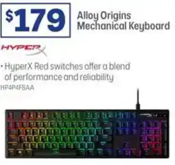 Officeworks Hyper alloy origins mechanical keyboard offer