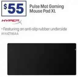 Officeworks Hyper pulse mat gaming mouse pad xl offer