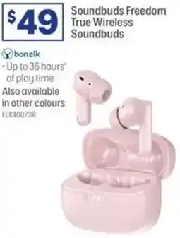 Officeworks Bonelk soundbuds freedom true wireless soundbuds offer