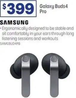 Officeworks Samsung galaxy buds4 pro offer