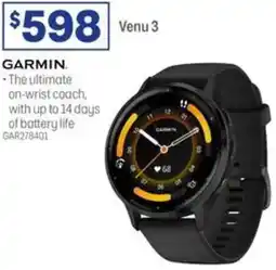 Officeworks Garmin venu 3 offer