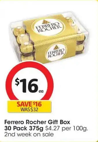 Coles Ferrero Rocher Gift Box offer