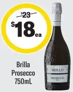 Coles Brilla prosecco offer