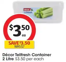 Coles Décor Tellfresh Container offer
