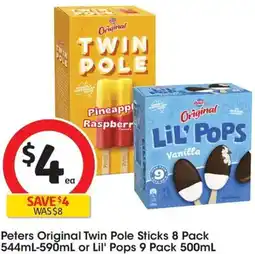 Coles Peters Original Twin Pole Sticks or Lil' Pops offer