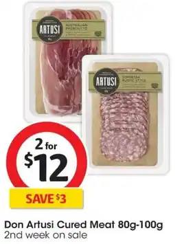 Coles Don Artusi Cured Meat offer