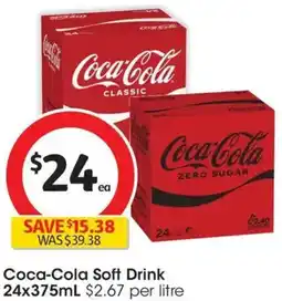 Coles Coca-Cola Soft Drink offer