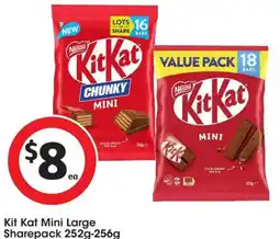 Coles Kit Kat Mini Large offer