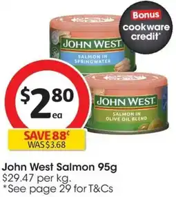 Coles John West Salmon offer