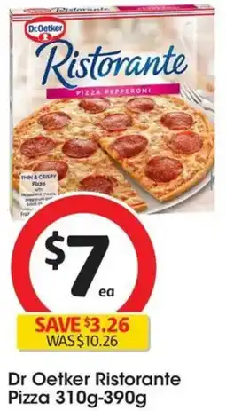 Coles Dr Oetker Ristorante Pizza offer