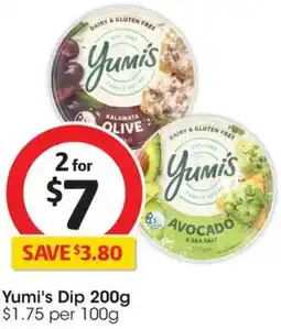 Coles Yumi's Dip offer