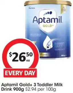 Coles Aptamil gold+ 3 toddler milk drink offer