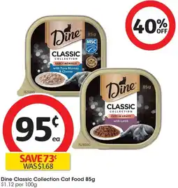 Coles Dine Classic Collection Cat Food offer