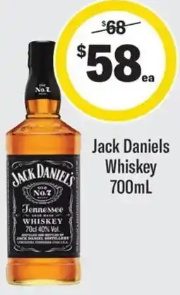 Coles Jack Daniels Whiskey offer