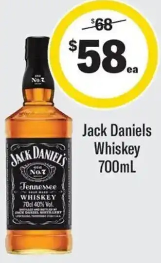 Coles Jack Daniels Whiskey offer