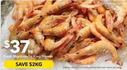 Ritchies Fresh Mooloolaba King Prawns offer