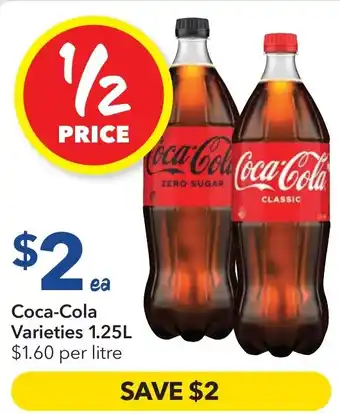 Ritchies Coca-Cola Varieties offer