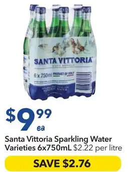 Ritchies Santa vittoria sparkling water offer