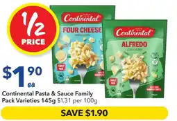 Ritchies Continental Pasta & Sauce offer