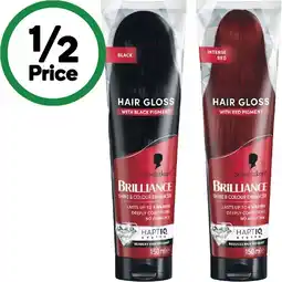 Woolworths Schwarzkopf Brilliance Hair Gloss offer