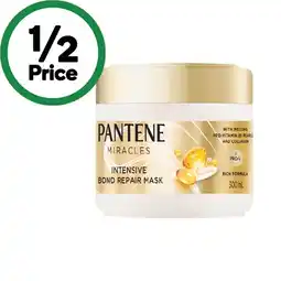 Woolworths Pantene Miracles Bond Repair Mask offer