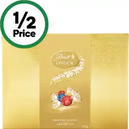 Woolworths Lindt Lindor Assorted Gift Box offer