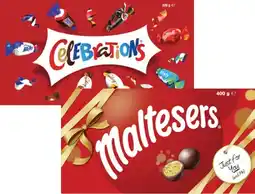 Coles Maltesers 400g or Celebrations Gift Box 320g offer