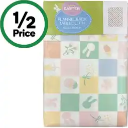 Woolworths Easter Table Cloth Assorted offer