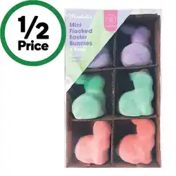 Woolworths Easter Mini Moss Bunny offer
