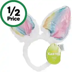 Woolworths Easter Rabbit Ears Assorted offer