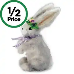 Woolworths Easter Cotton Bunny Standing offer