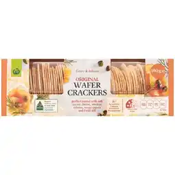 Woolworths Woolworths Original Wafer Crackers offer