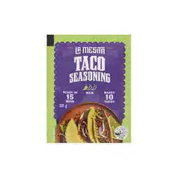 Woolworths La Mesita Taco Seasoning offer