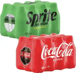 Coles Coca-Cola, Fanta or Sprite Soft Drink 12x300mL offer