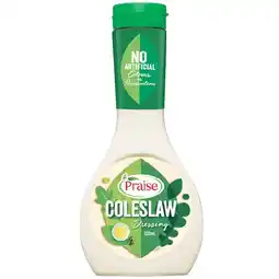 Woolworths Praise Dressings offer